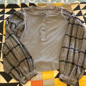 Pilcro long sleeve top